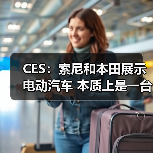 CES：索尼和本田展示电动汽车 本质上是一台PlayStation游戏机（图1）