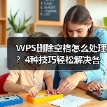 WPS删除空格怎么处理？4种技巧轻松解决各种排版问题（图2）