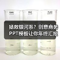 拯救银河系？创意商务PPT模板让你年终汇报超神！（图3）