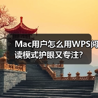 Mac用户怎么用WPS阅读模式护眼又专注？（图2）