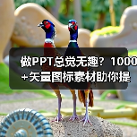 做PPT总觉无趣？1000+矢量图标素材助你提升设计感（图1）