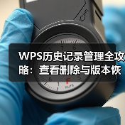 WPS历史记录管理全攻略：查看删除与版本恢复指南（图2）