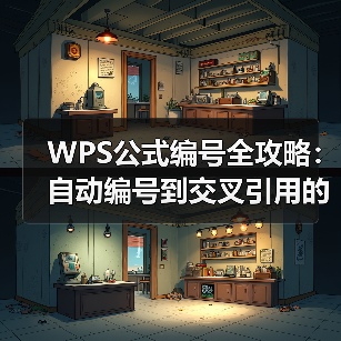 WPS公式编号全攻略：自动编号到交叉引用的技巧全解析（图2）
