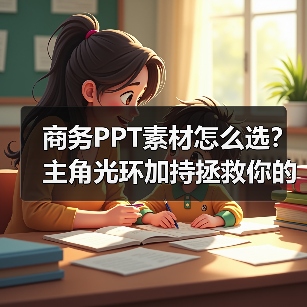 商务PPT素材怎么选？主角光环加持拯救你的PPT（图4）