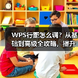 WPS行距怎么调？从基础到高级全攻略，提升文档专业度（图1）