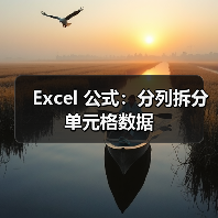 Excel 公式：分列拆分单元格数据（图2）