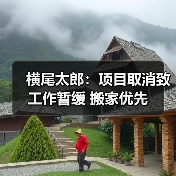 横尾太郎：项目取消致工作暂缓 搬家优先（图2）