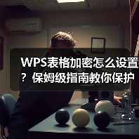 WPS表格加密怎么设置？保姆级指南教你保护敏感数据（图3）
