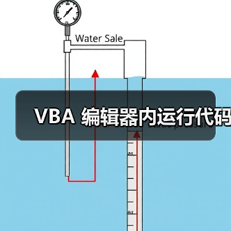 VBA 编辑器内运行代码（图2）