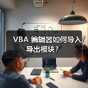 VBA 编辑器如何导入/导出模块？（图2）