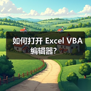如何打开 Excel VBA 编辑器？（图3）