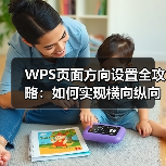 WPS页面方向设置全攻略：如何实现横向纵向混合排版？（图3）