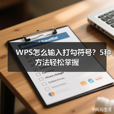 WPS怎么输入打勾符号?5种方法轻松掌握(图4) WPS怎么输入打勾符号?5种方法轻松掌握(图4)