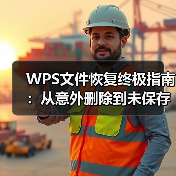 WPS文件恢复终极指南:从意外删除到未保存,4种场景全覆盖(图1) WPS文件恢复终极指南:从意外删除到未保存,4种场景全覆盖(图1)