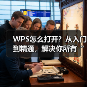 WPS怎么打开？从入门到精通，解决你所有“打不开”的烦恼（图3）