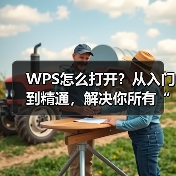 WPS怎么打开？从入门到精通，解决你所有“打不开”的烦恼（图1）