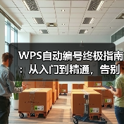WPS自动编号终极指南：从入门到精通，告别手动修改的烦恼（图1）
