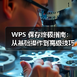 WPS 保存终极指南:从基础操作到高级技巧,彻底告别文件丢失(图2) WPS 保存终极指南:从基础操作到高级技巧,彻底告别文件丢失(图2)