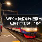 WPS文档瘦身终极指南:从臃肿到轻盈,10个技巧让你的文件瞬间减小90%(图1) WPS文档瘦身终极指南:从臃肿到轻盈,10个技巧让你的文件瞬间减小90%(图1)