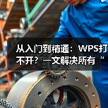 从入门到精通:WPS打不开?一文解决所有“打开”难题(图2) 从入门到精通:WPS打不开?一文解决所有“打开”难题(图2)