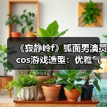 《寂静岭f》狐面男演员cos游戏造型:优雅气质完美复刻(图1) 《寂静岭f》狐面男演员cos游戏造型:优雅气质完美复刻(图1)
