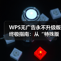 WPS无广告永不升级版终极指南:从“特殊版本”到安全替代方案(图2) WPS无广告永不升级版终极指南:从“特殊版本”到安全替代方案(图2)