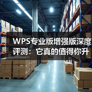 WPS专业版增强版深度评测:它真的值得你升级吗?(图3) WPS专业版增强版深度评测:它真的值得你升级吗?(图3)