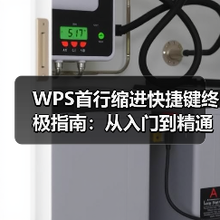 WPS首行缩进快捷键终极指南:从入门到精通,解决所有缩进难题(图4) WPS首行缩进快捷键终极指南:从入门到精通,解决所有缩进难题(图4)