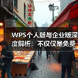 WPS个人版与企业版深度解析：不仅仅是免费与付费的区别（图3）