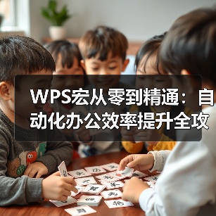 WPS宏从零到精通:自动化办公效率提升全攻略(图1) WPS宏从零到精通:自动化办公效率提升全攻略(图1)