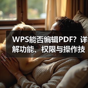 WPS能否编辑PDF?详解功能、权限与操作技巧(图4) WPS能否编辑PDF?详解功能、权限与操作技巧(图4)