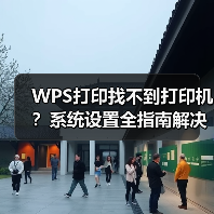 WPS打印找不到打印机？系统设置全指南解决方法（图4）