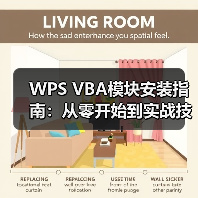 WPS VBA模块安装指南:从零开始到实战技巧(图3) WPS VBA模块安装指南:从零开始到实战技巧(图3)