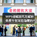 WPS破解版风险解析：免费午餐背后隐藏的代价与替代方案（图2）