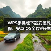 WPS手机版下载安装教程:安卓iOS全攻略+核心功能详解(图3) WPS手机版下载安装教程:安卓iOS全攻略+核心功能详解(图3)