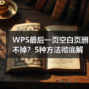WPS最后一页空白页删不掉?5种方法彻底解决(图3) WPS最后一页空白页删不掉?5种方法彻底解决(图3)