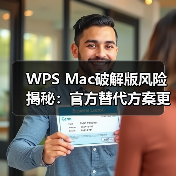 WPS Mac破解版风险揭秘:官方替代方案更安全(图4) WPS Mac破解版风险揭秘:官方替代方案更安全(图4)