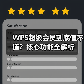WPS超级会员到底值不值？核心功能全解析（图3）