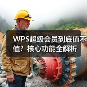 WPS超级会员到底值不值？核心功能全解析（图4）