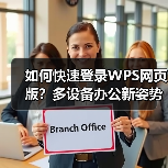 如何快速登录WPS网页版?多设备办公新姿势(图3) 如何快速登录WPS网页版?多设备办公新姿势(图3)