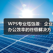WPS专业增强版:企业办公效率的终极解决方案?(图2) WPS专业增强版:企业办公效率的终极解决方案?(图2)