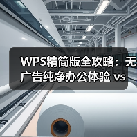 WPS精简版全攻略:无广告纯净办公体验 vs 安全风险(图1) WPS精简版全攻略:无广告纯净办公体验 vs 安全风险(图1)