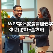 WPS字体安装管理云字体使用技巧全攻略（图1）