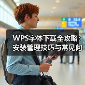 WPS字体下载全攻略：安装管理技巧与常见问题解决（图3）