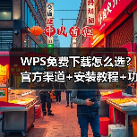 WPS免费下载怎么选?官方渠道+安装教程+功能全解析(图4) WPS免费下载怎么选?官方渠道+安装教程+功能全解析(图4)