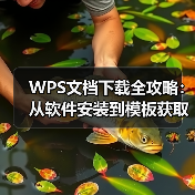 WPS文档下载全攻略:从软件安装到模板获取的实用指南(图1) WPS文档下载全攻略:从软件安装到模板获取的实用指南(图1)