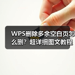 WPS删除多余空白页怎么删?超详细图文教程(图4) WPS删除多余空白页怎么删?超详细图文教程(图4)