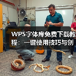 WPS字体库免费下载教程：一键使用技巧与创意设计（图1）