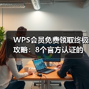WPS会员免费领取终极攻略：8个官方认证